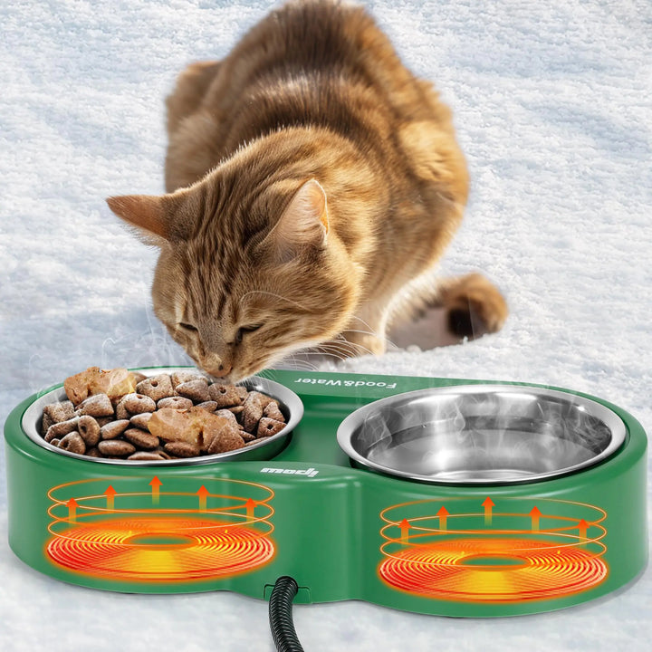 ArcticSafe 54 OZ Dual Heated Pet Bowl