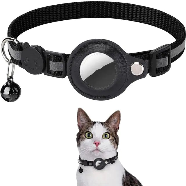 Trackable Pet Collar with Airtag Slot