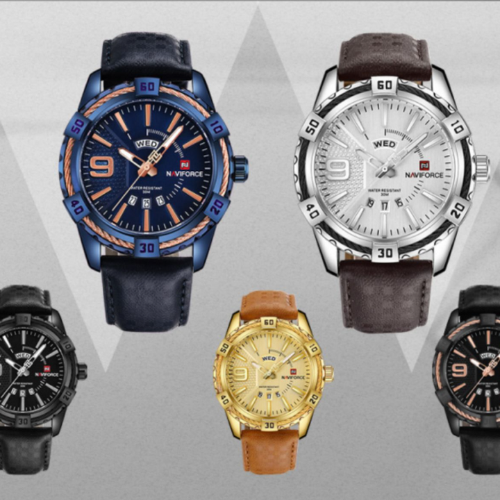 Men's Fashion Trend Personality Sports Large Dial Quartz Watch