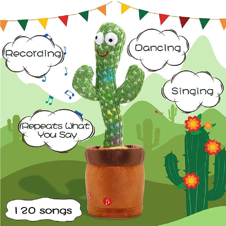 Dancing and Talking Cactus Toy