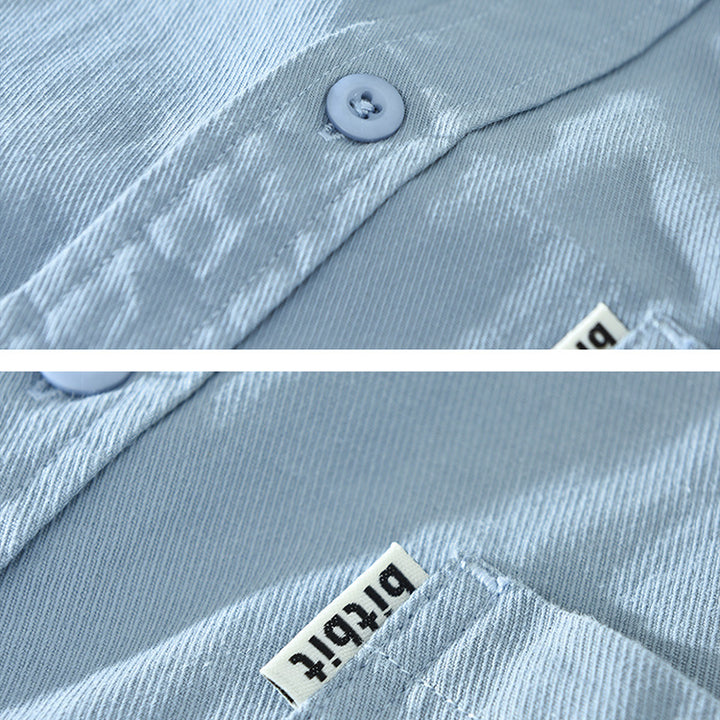 Long Sleeve Cotton Shirt Loose Casual